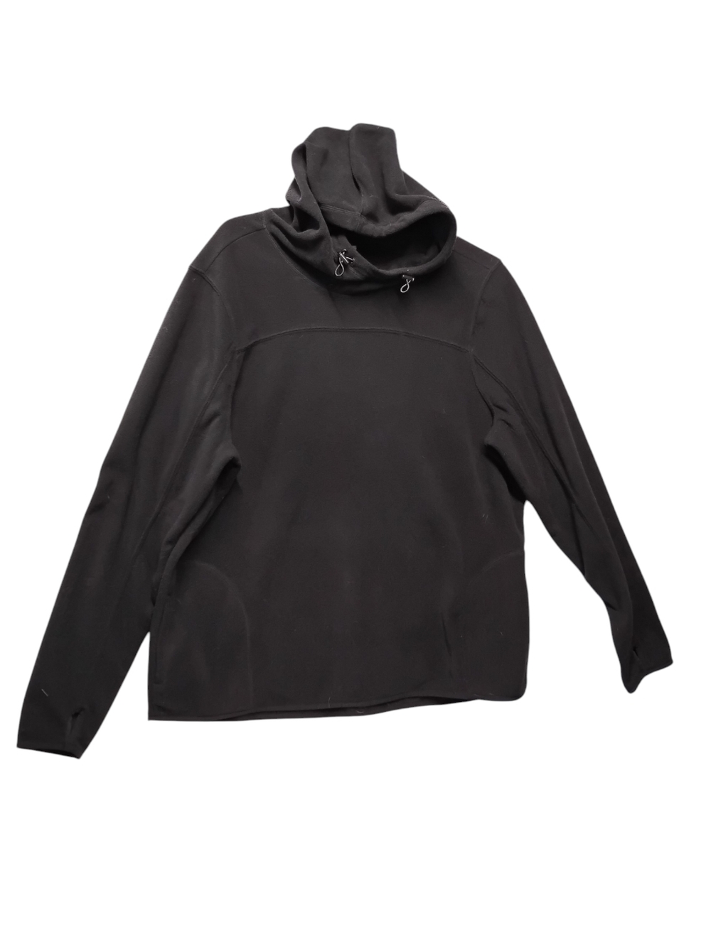 Old Navy Black Fleece Funnel Neck Pullover Hoodie 1x Plus